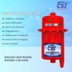 CSI International 1L Round Portable Water Geyser – Instant Hot Water Heater, Copper Element, Energy Efficient - Image 5