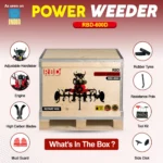 RBD 6HP Power Weeder Diesel – Heavy-Duty Diesel Engine Field Weeder | High Torque & Farm Performance - Image 8