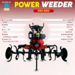RBD 6HP Power Weeder Diesel – Heavy-Duty Diesel Engine Field Weeder | High Torque & Farm Performance - Image 7