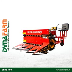 RBD Power Reaper with seat 5HP  – Heavy-Duty Paddy Cutting Machine | High Performance Farm Harvester