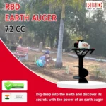 RBD Earth Auger 72CC – Powerful Petrol Post Hole Digger - Image 6
