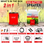 RBD 20L Battery Sprayer Dual Motor – High-Power Agricultural Sprayer - Image 2