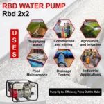RBD WP-2 Water Pump – Heavy-Duty 2×2 Irrigation Pump - Image 4