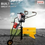 RBD Trolley Earth Auger 72CC – Heavy-Duty Petrol Post Hole Digger with Trolley - Image 2