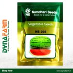 Namdhari N.S 295 F1 Watermelon Seeds – High Yield Hybrid | Uniform Fruits | Sweet Red Flesh