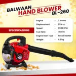 Balwaan BL-260 Portable Hand Blower - Image 5