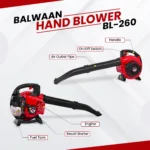 Balwaan BL-260 Portable Hand Blower - Image 3