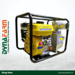 KisanKraft KK-WPP-31 4 HP Petrol Water Pump | 196 CC 4-Stroke Engine | 3 Inch Inlet & Outlet