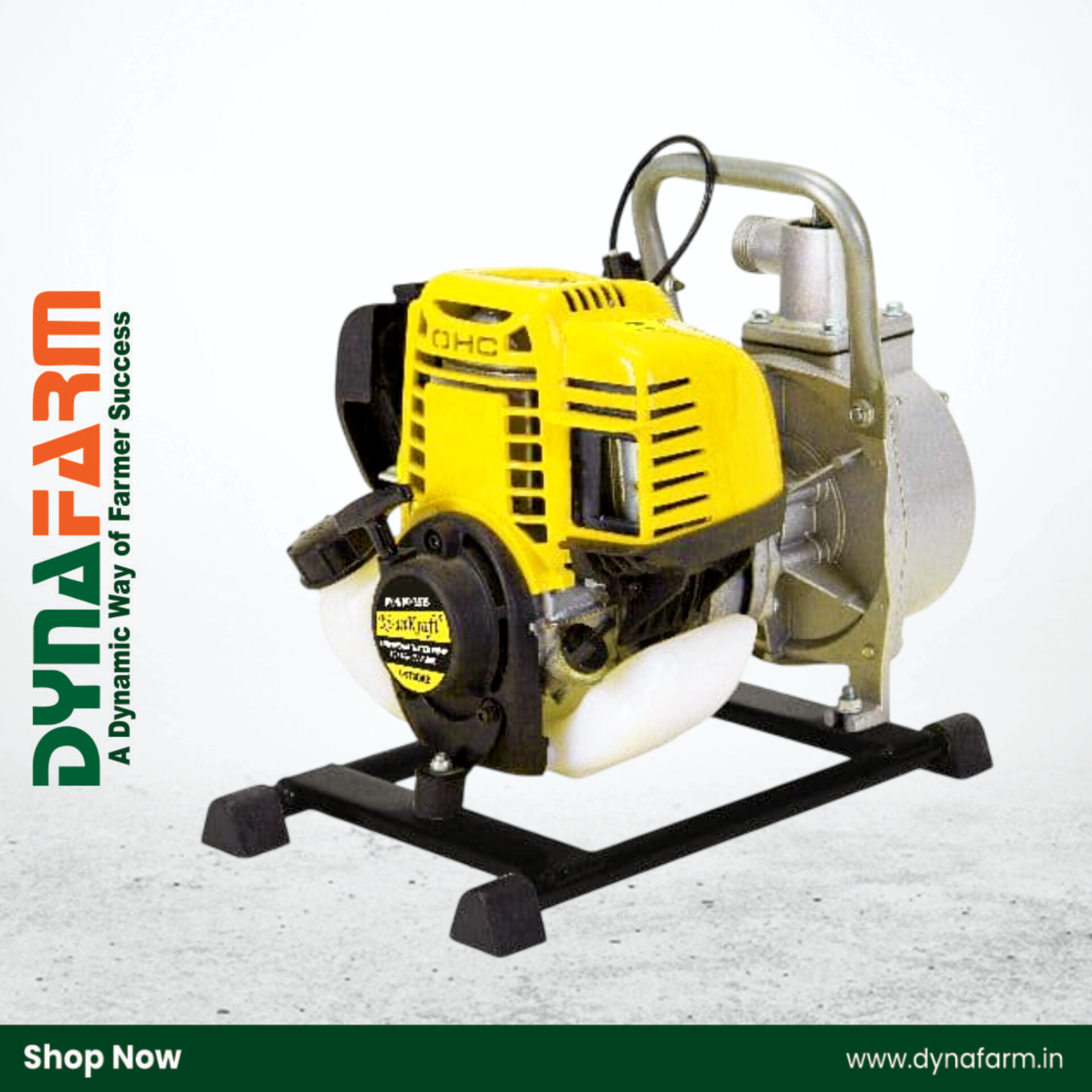 InShot_20260306_153124107.jpg KisanKraft KK-WPP-3515 1.34 HP Petrol Centrifugal Water Pump | 37.5 CC 4-Stroke Engine | 1.5 Inch Inlet & Outlet - Image 1