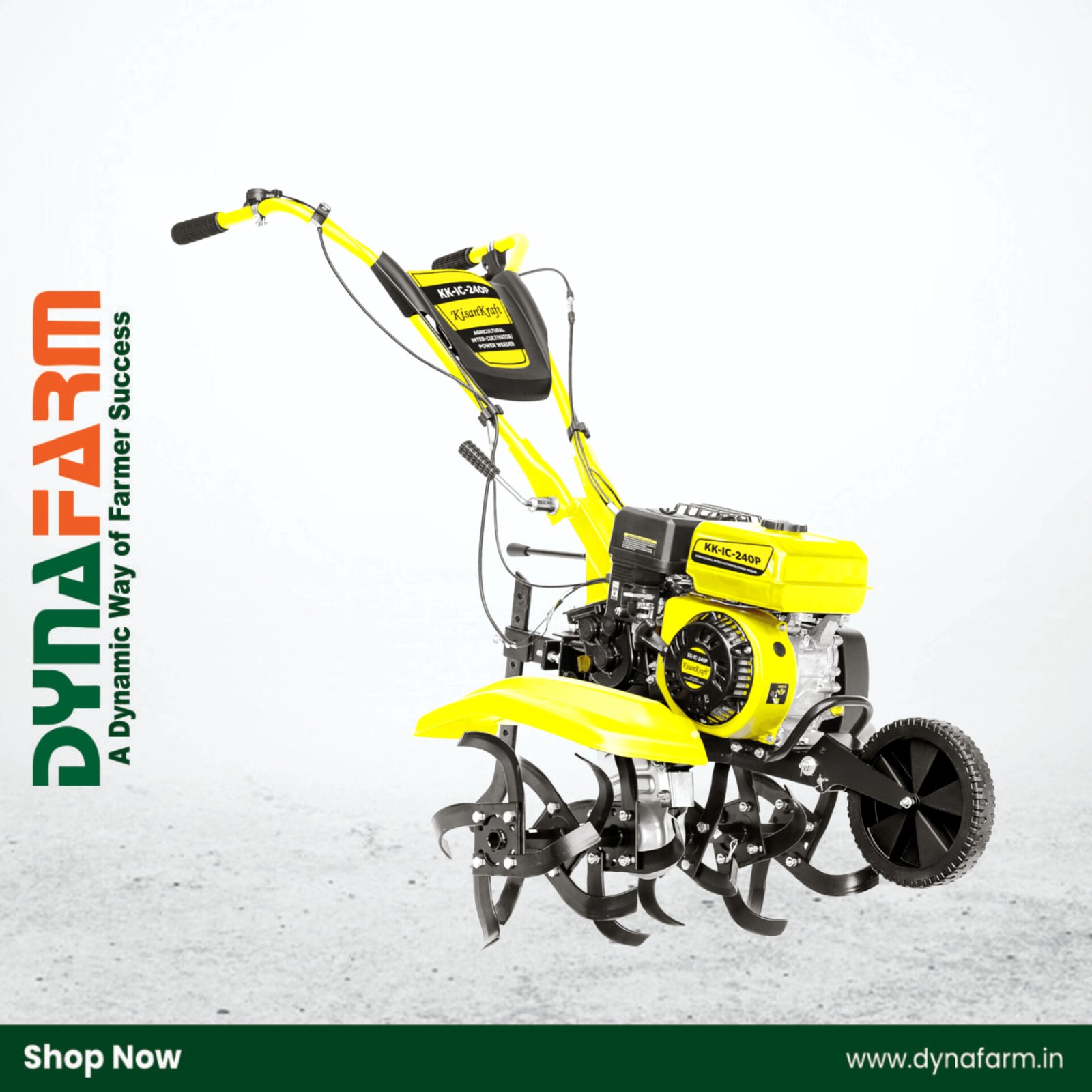 InShot_20260307_162617113.jpg AGRI INTERCULTIVATOR / POWER ROTARY WEEDER (PETROL) KK-IC-240P - Image 1