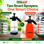 Neptune Foam Spray + Garden Spray Combo – 2L Pressure Foam Sprayer & 2L Hand Sprayer