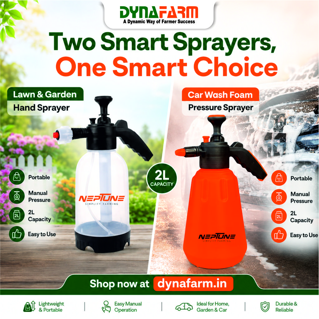 1200x1200 px Neptune hand spray 01.jpg Neptune Foam Spray + Garden Spray Combo – 2L Pressure Foam Sprayer & 2L Hand Sprayer - Image 1