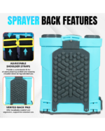 Neptune LTB-13+ Lithium Double Motor Battery Sprayer – 12V × 12Ah, 16 Litre Tank - Image 2