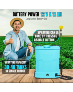 Neptune LTB-13+ Lithium Double Motor Battery Sprayer – 12V × 12Ah, 16 Litre Tank - Image 3