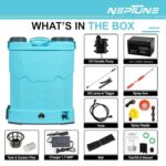 Neptune DK-14 Plus Double Motor Battery Sprayer – 12V × 14Ah, 20 Litre Tank - Image 3