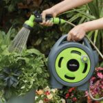 Neptune Mini Hose Reel – 10m Heavy-Duty Hose with 7-in-1 Spray Nozzle - Image 6