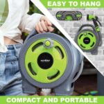 Neptune Mini Hose Reel – 10m Heavy-Duty Hose with 7-in-1 Spray Nozzle - Image 7