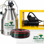 Dyna Milk Mitra DF-150 Pro Milking Machine – Single Bucket for Cows and Buffaloes