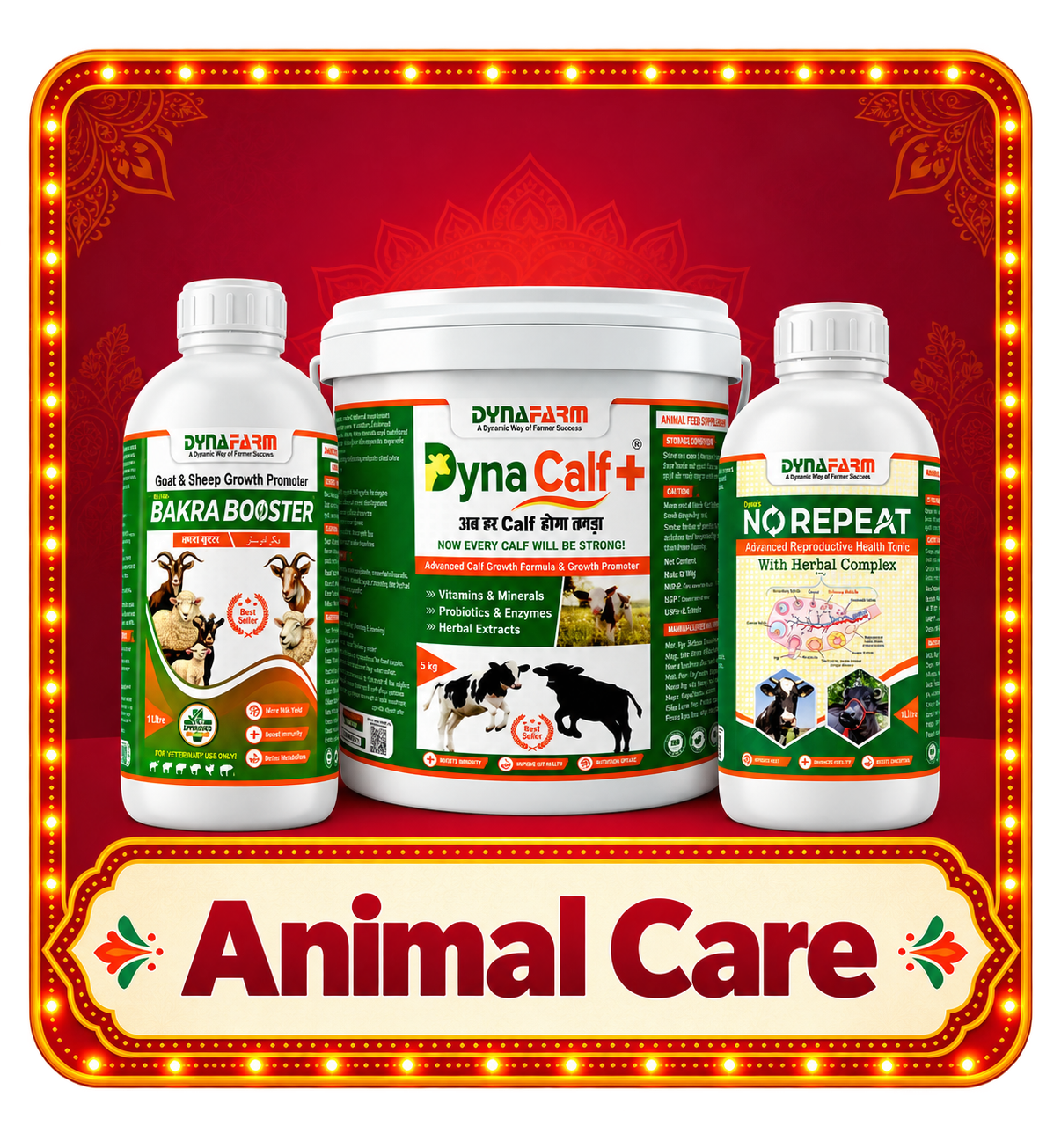 Dynafarm - Diwali Animal Care Product Card