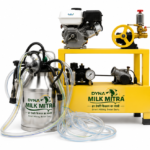 Dyna Milk Mitra DF-350 Pro Single Bucket Milking Machine with Engine and HTP – For Cows and Buffaloes