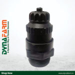 Godhan Pressure Regulator | Vacuum Pump Pressure Control | Black