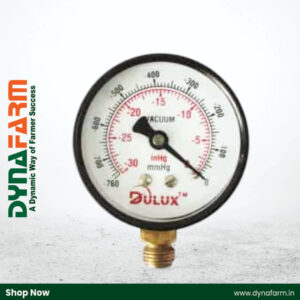 Godhan Pressure Gauge | Vacuum Pressure Measuring Gauge for Milking Machine