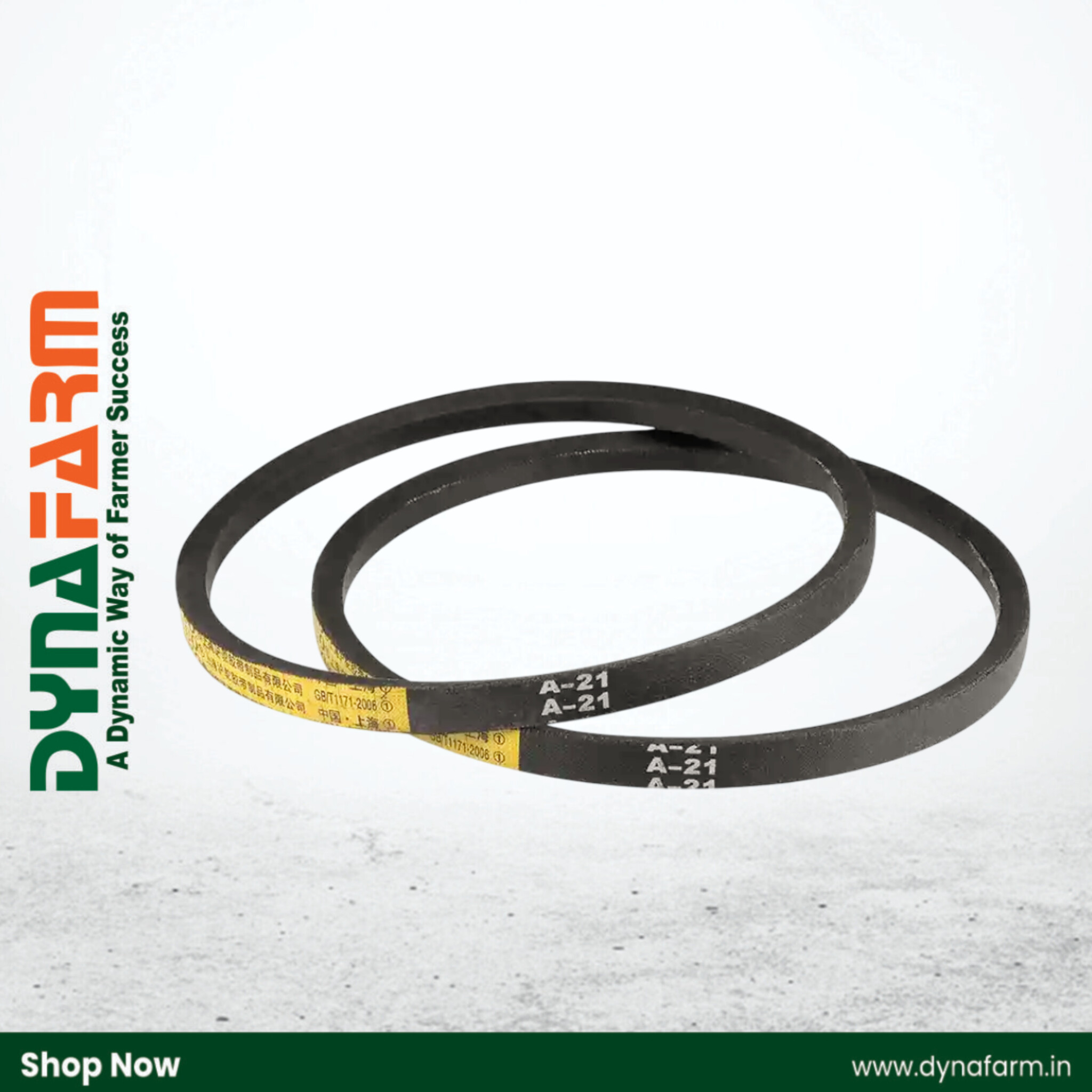 InShot_20261017_172821490.jpg Godhan Milking Machine / Chaff Cutter Belt | Anti-Slip Drive Belt | Size 21–45 - Image 1