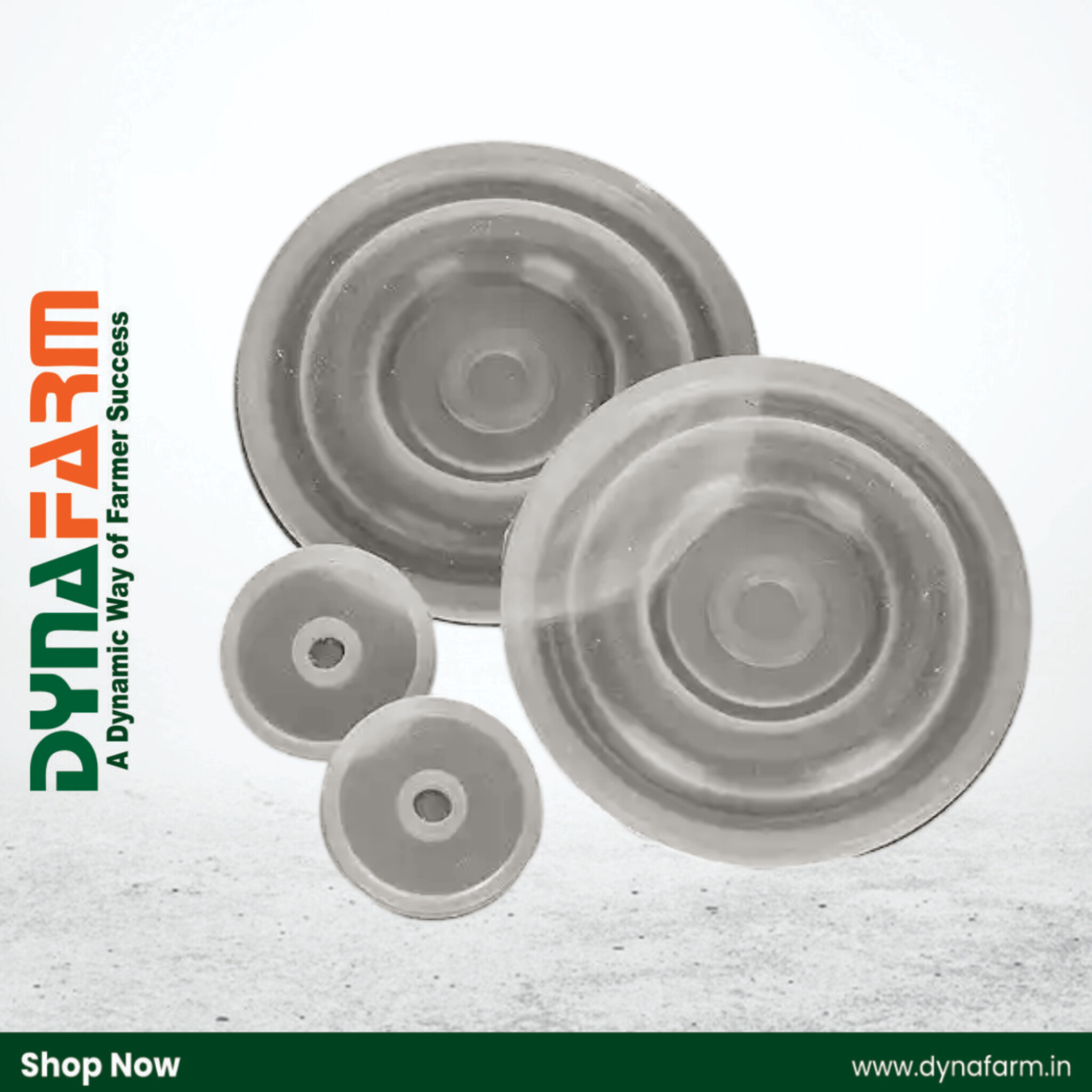 InShot_20261017_175451672.jpg Godhan Pulsator Repair Kit | White | 2 Big & 2 Small Rubbers - Image 1