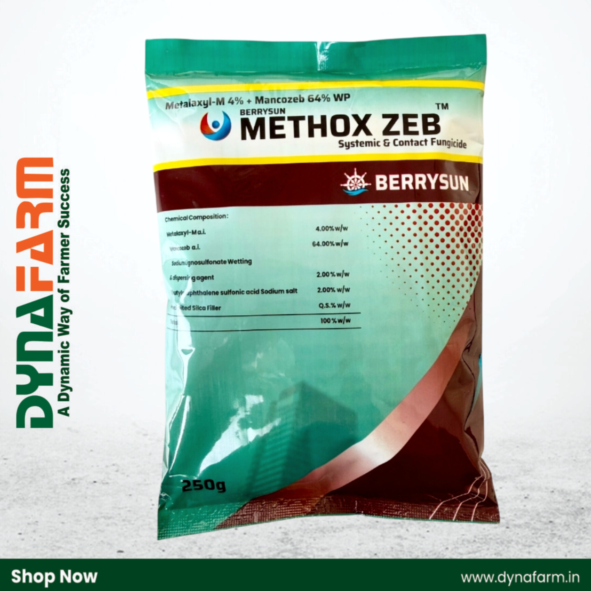 InShot_20261021_165410407.jpg Berrysun Methox-Zeb – Metalaxyl-M 4% + Mancozeb 64% WP Fungicide - Image 1