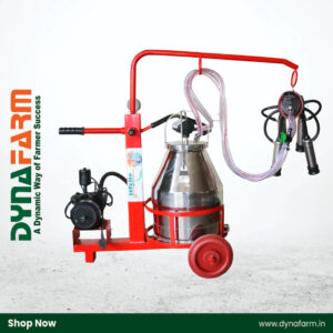 Godhan GS 150 Oil Trolley Model – Milking Machine for Cows and Buffaloes