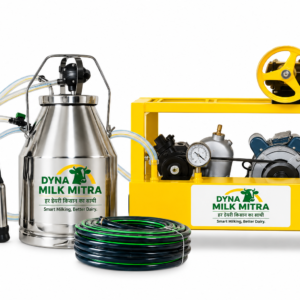 Dyna Milk Mitra DF-350 Pro Oil Double Power Double Bucket Milking Machine with HTP – For Cows and Buffaloes