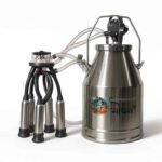 GODHAN GS 200 Oil With Engine Automatic Milking Machine | 1 HP Motor | 200 LPM Pump | 25 Litre SS 304 Bucket | 1 Year Warranty - Image 3
